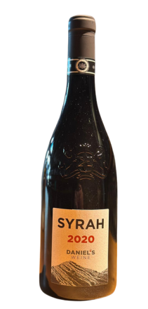 2020 Syrah*** Q.b.A. trocken, Exklusivausbau für Daniel‘s Weine