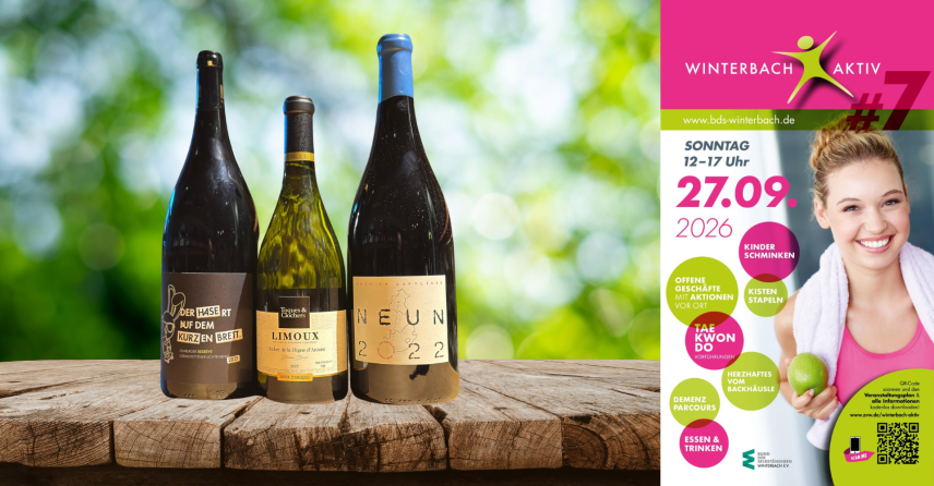 Winterbach Aktiv: Exklusive Weine, besondere Entdeckungen und Genuss bei Daniel’s Weine